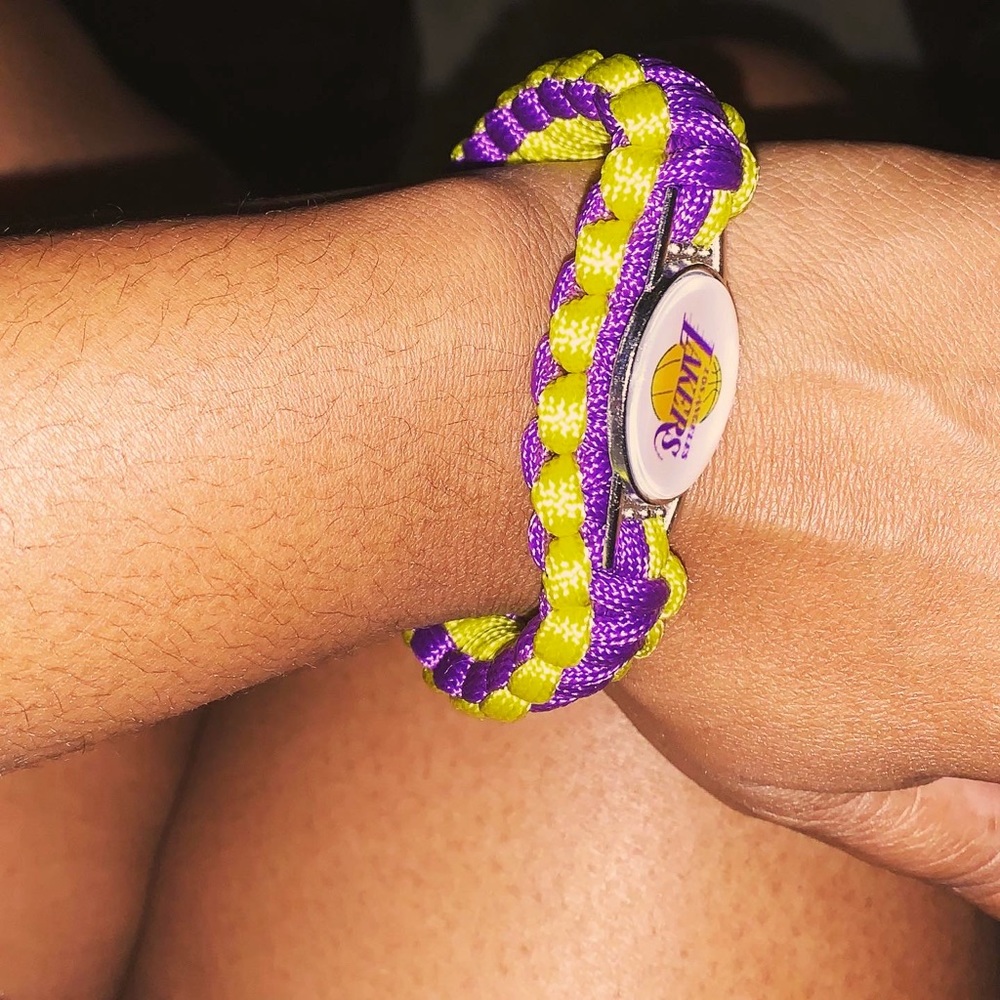 Lakers bracelet